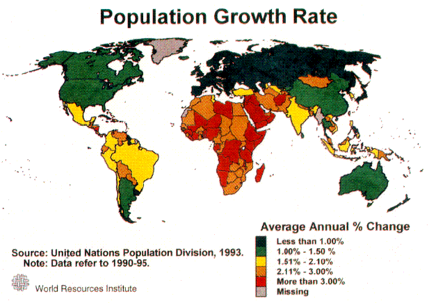 groei wereldbevolking